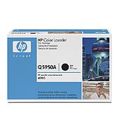 טונר שחור מקורי HP Q5950A מספיק ל-11,000 דף (HP 643A)