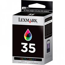 ראש דיו צבעוני מקורי (35) Lexmark 18C0035