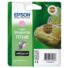 ראש דיו אפסון מקורי ורוד Light Magenta  T0346