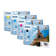 סט ראשי דיו מקוריים EPSON T7021-2-3-4