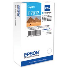 ראשי דיו ציאן מקורי EPSON T7012