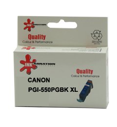 ראש דיו גדול תואם שחור CANON PGI-550PGBK XL