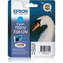 ראשי דיו ציאן מקורי EPSON T0812