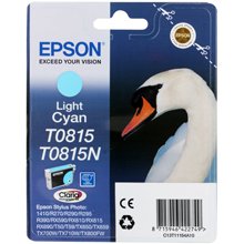 ראשי דיו ציאן-לייט מקורי EPSON T0815