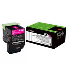 טונר מגנטה מקורי Lexmark 80C8SM0 CX410 לקסמרק