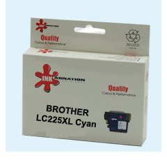 ראש דיו תואם ציאן BROTHER LC225XLC