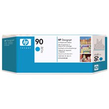 דיו למדפסת HP C5055A- Cyan(90) Printhead and Printhead Cleaner