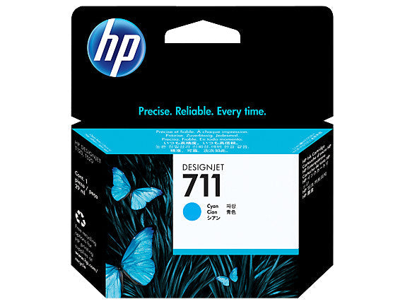 ראש דיו ציאן מקורי (HP 711 29-ml(CZ130A