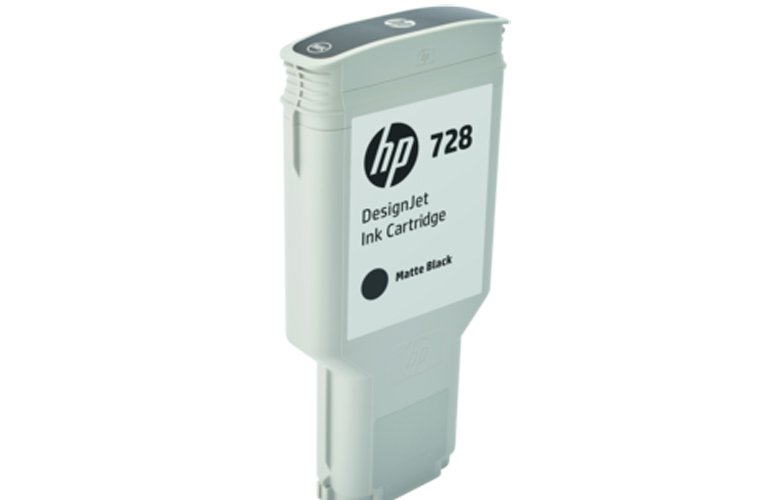 דיו למדפסת (HP 728 300-ml Matte Black DesignJet  (F9J68A