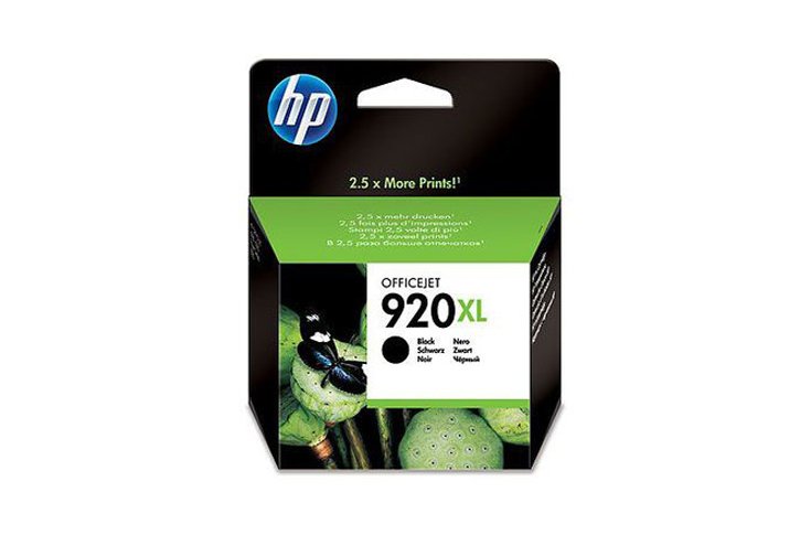 ראש דיו שחור מקורי HP 920XL CD975AE