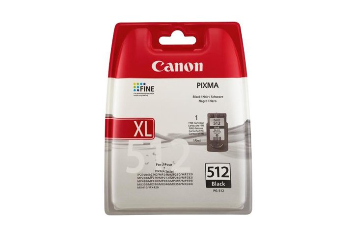 ראש דיו מקורי קנון שחור CANON PG-512