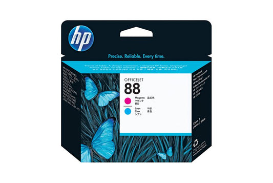 ראש הדפסה מקורי ציאן ומגנטה (HP C9382A (88