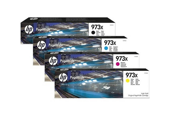 סט 4 ראשי דיו מקוריים (HP L0S07AE+F6T81-3AE (973XL