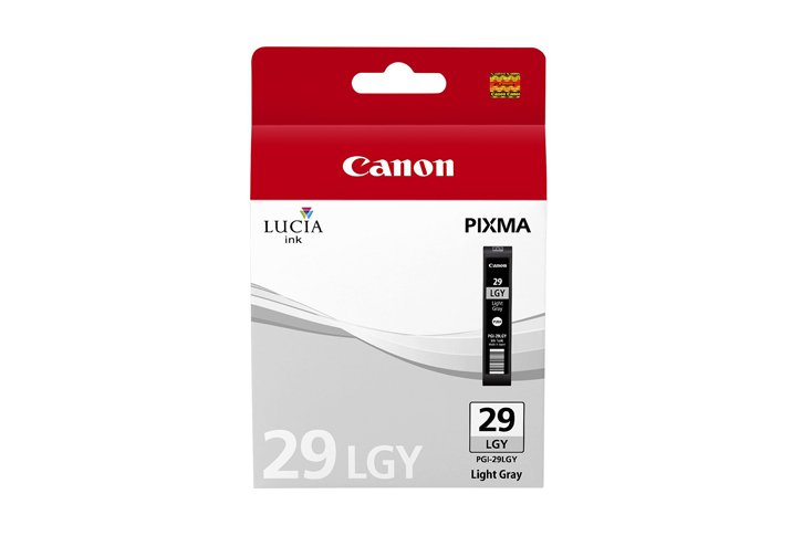 ראש דיו מקורי קנון אפור בהיר CANON PGI-29LGY