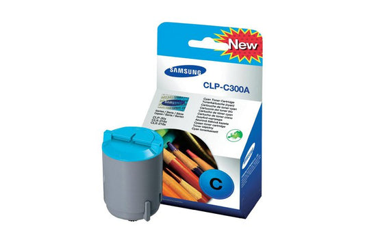 טונר מקורי ציאן SAMSUNG CLP-C300A 