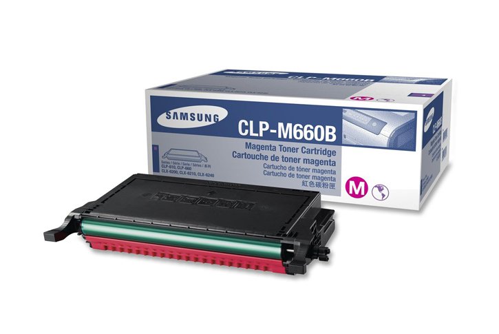 טונר מגנטה מקורי SAMSUNG CLP-M660B