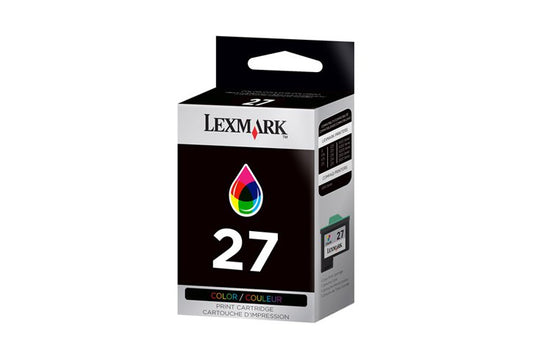 ראש דיו צבעוני מקורי (27) Lexmark 10N0227