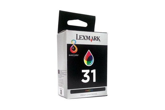 ראש דיו פוטו צבעוני מקורי (31) Lexmark 18C0031