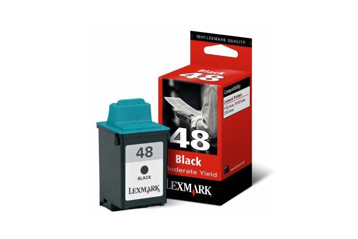 ראש דיו שחור מקורי (48) Lexmark 17G0648