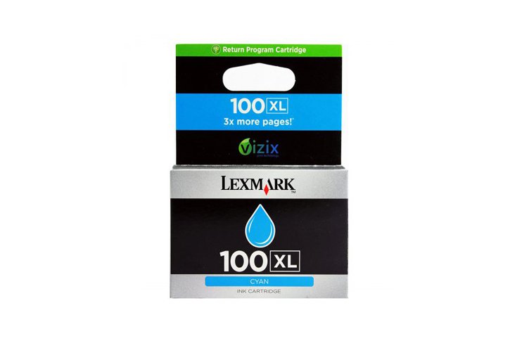 ראש דיו ציאן XL מקורי (100) Lexmark 14N1069E