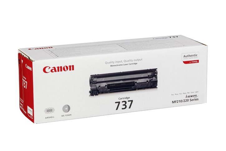 טונר שחור מקורי CANON CRG737