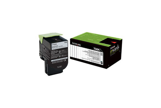 טונר לקסמרק מקורי שחור Lexmark 70C80K0