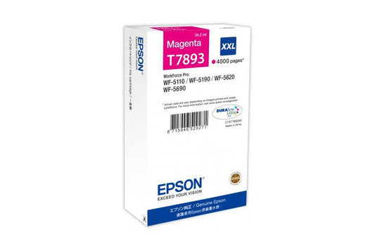 ראש דיו מגנטה מקורי Epson T7893