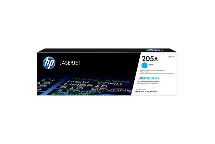 טונר ציאן מקורי HP CF531A לכ- 900 דף (HP 205A)