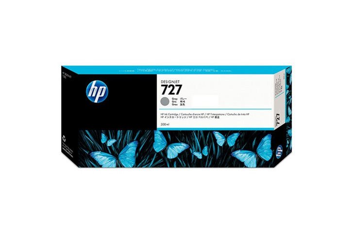 ראש דיו ‏אפור HP727 F9J80A