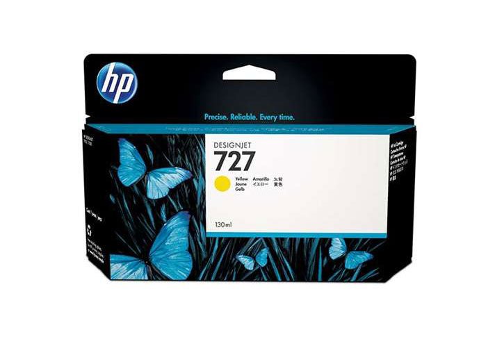 דיו למדפסת (HP 727 130-ml Yellow DesignJet Ink (B3P21A