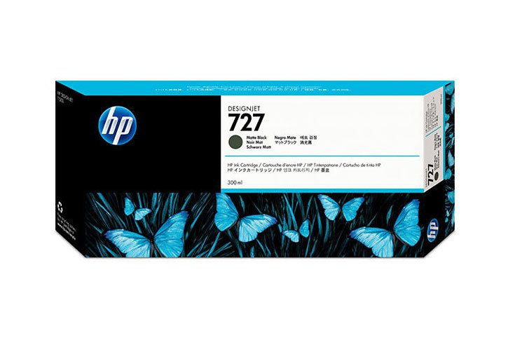 דיו למדפסת (HP 727 130-ml Matte Black DesignJet Ink (B3P22A