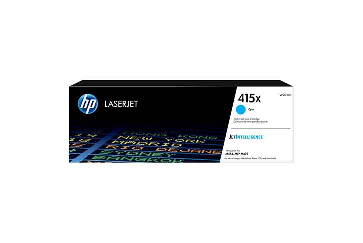 טונר ציאן מקורי (HP 415X(W2031X לכ-6,000 דפים