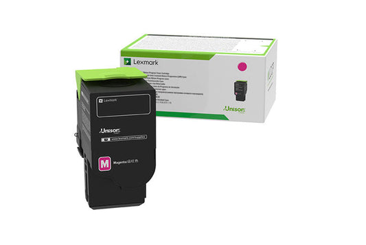 טונר מגנטה מקורי Lexmark 78C5XM0