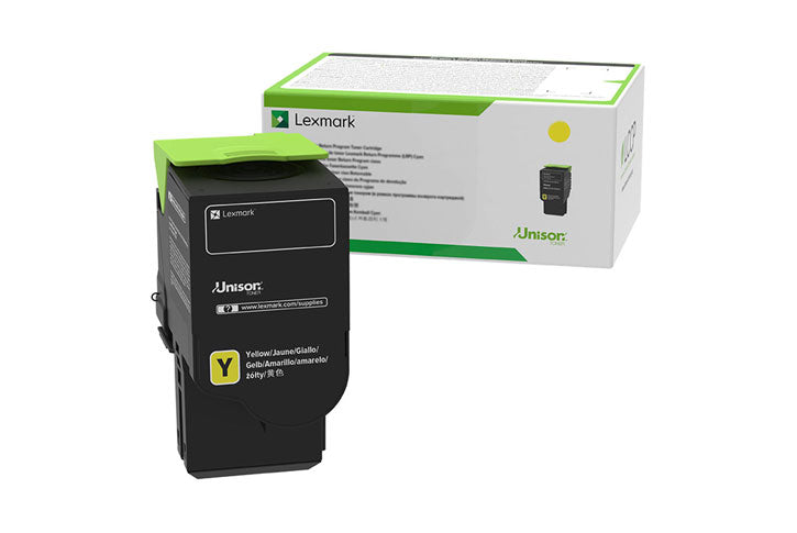 טונר צהוב מקורי Lexmark 78C5XY0