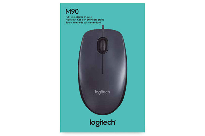 עכבר Logitech USB Mouse M90 Retail